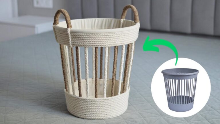 Dieser vergessene Trick verwandelt einen Plastik-Eimer in eine traumhafte Deko …
