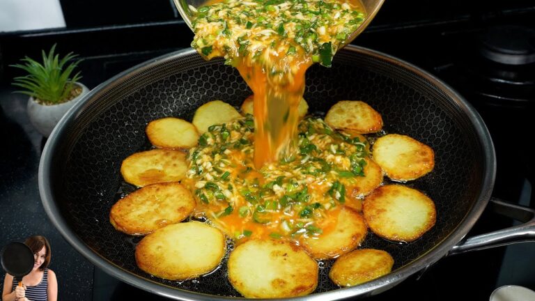 4 einfache Kartoffelrezepte mit Eiern für ein köstliches Frühstück oder Dinner!