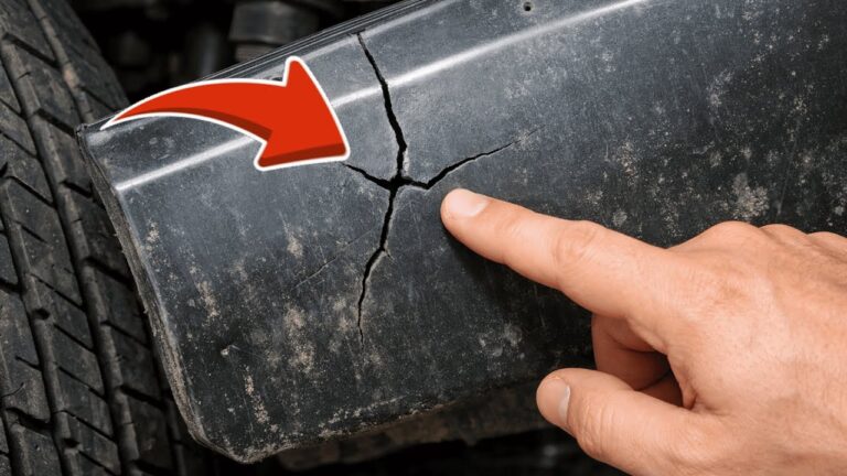 5 geniale Tipps, um rissiges Autoplastik wie neu zu reparieren!