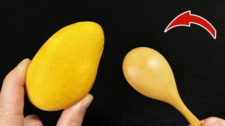 3 geniale Tricks für sauberes Mangoeschälen – So geht’s ohne Schmutz!