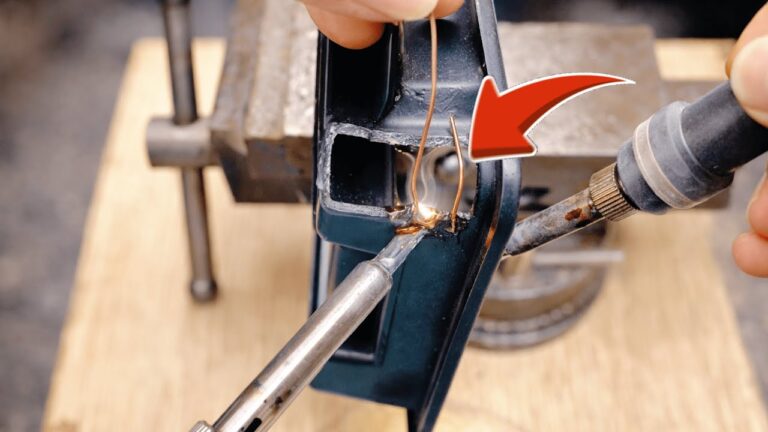 Plastic Welding: 5 Schritte, um Kunststoff so stark wie Stahl mit Kupferdraht zu schweißen!