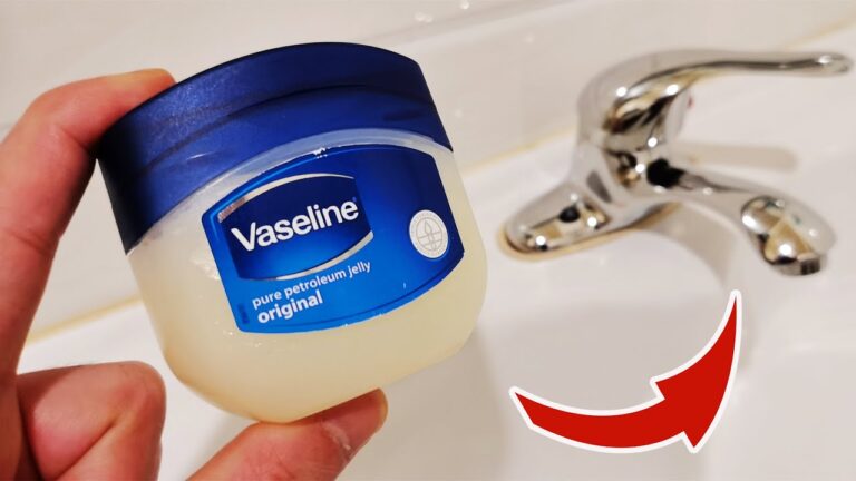 30 geniale Anwendungen für Vaseline im Bad, die du unbedingt ausprobieren musst!