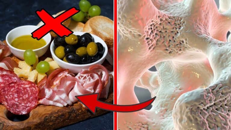Vermeide diese 5 Lebensmittel bei Osteoporose für starke Knochen!