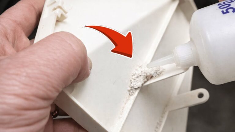 Repariere zerbrochenes Plastik in 5 Minuten mit diesem überraschenden Kleber-Trick!