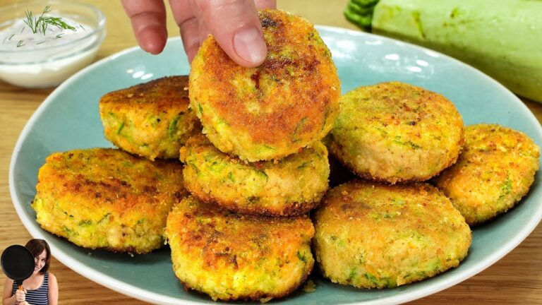 5 leckere Zucchini-Koteletts, die besser schmecken als Fleisch! Schnell und einfach zubereitet!