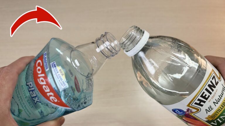 5 geniale Anwendungen von Mundwasser und Essig, die du sicher noch nicht kennst!