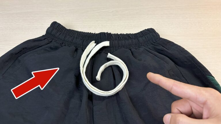 So bindest du die 2 Schnüre an deiner Hose richtig – und es ist super praktisch!