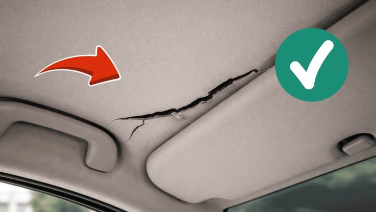 5 Schritte, um dein kaputtes Autodach im Handumdrehen wie neu zu reparieren