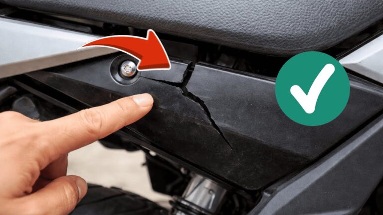 5 geniale Tipps zum Reparieren von kaputtem Motorrad-Kunststoff, die echt funktionieren!