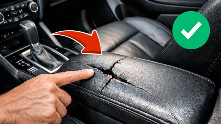 5 geniale Tipps zur Reparatur von rissigem Leder – So sieht dein Armlehne wie neu aus!