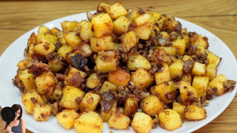 3 einfache Schritte zu traumhaften Frühstückskartoffeln mit Rindfleisch Rezept