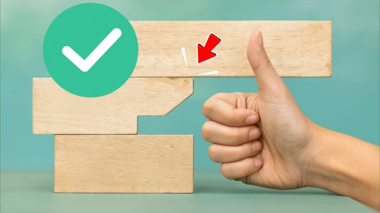 Entdecke 5 einfache Schritte für den perfekt weibenden Holzverbindung!
