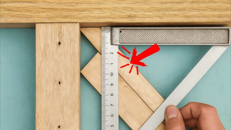 3 Schritte zur perfekten Holzverbindung: So präzise ist der Winkel!