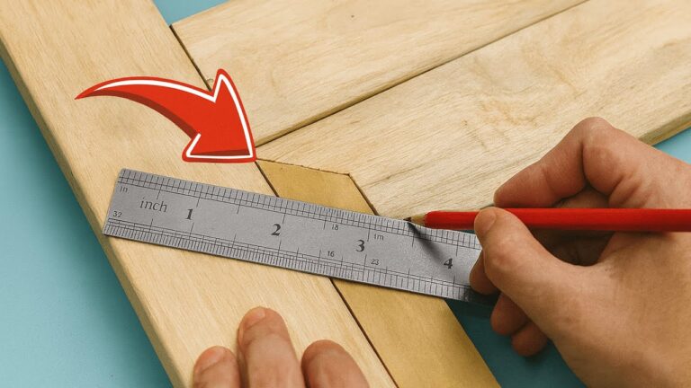 10 Tipps für präzise Holzverbindungen: Perfekte Winkel und saubere Layouts entdecken!