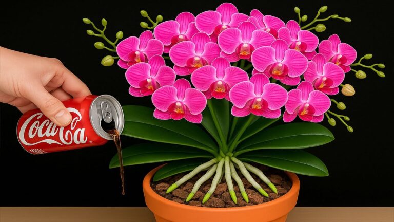 Entdecke 5 überraschende Tipps, wie Coca-Cola Orchideen zum Blühen bringt!