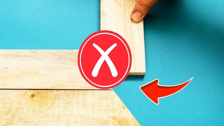 5 häufige Holzverbindungen, die scheitern – So behebst du typische Tischlerfehler!