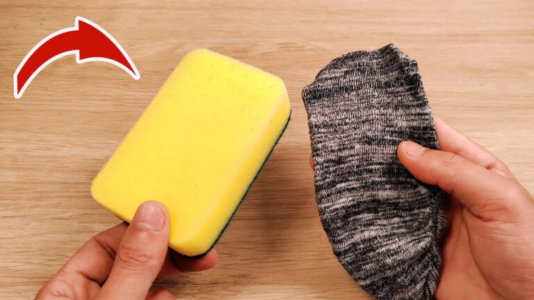Die 7 besten Tipps: So verwandelt ein Socken deinen Schwamm in ein Küchenwunder!