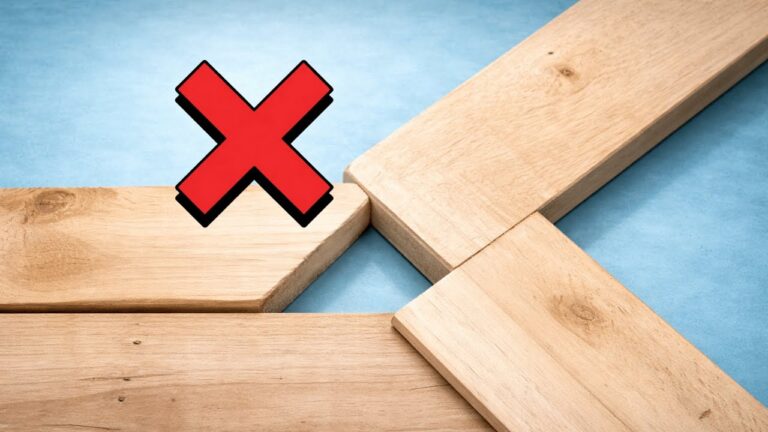 5 Gründe, warum diese Holzverbindung trotz perfektem Aussehen versagt