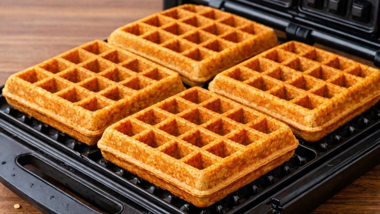 5 Minuten zuckersüße Haferwaffeln ohne Zucker und Mehl – So einfach gelingt’s!