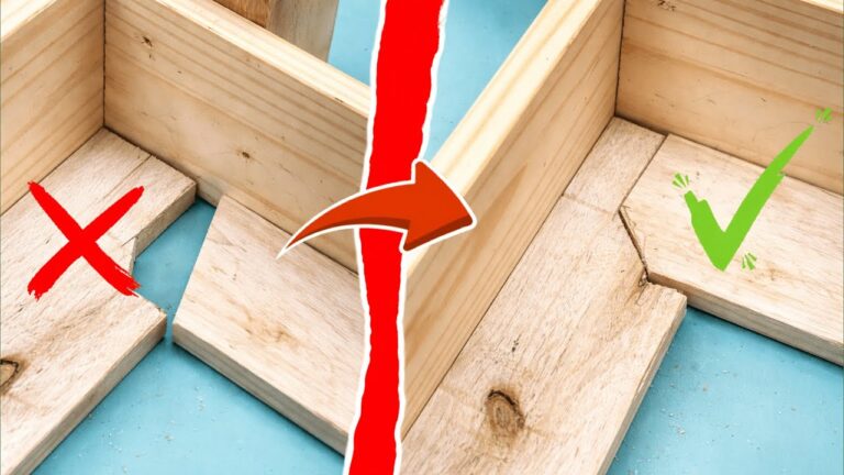 5 einfache Schritte für perfekte Holzverbindungen – Mein überraschendes Experiment!