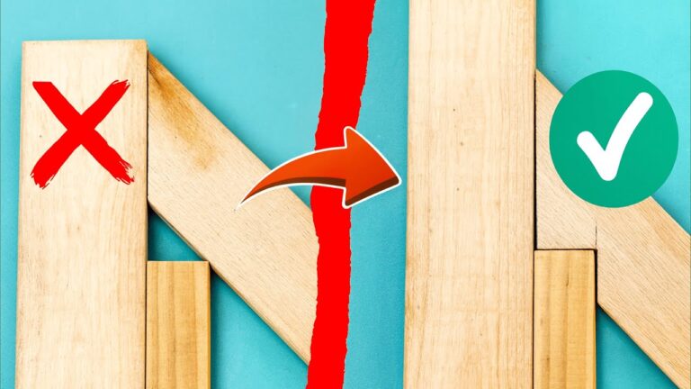 5 Tipps für perfekte Holzverbindungen und fehlerfreie Winkelgestaltungen
