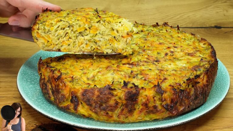 Zucchinikuchen mit 1 Kartoffel: So lecker, dass alle Nachbarn fragen werden!