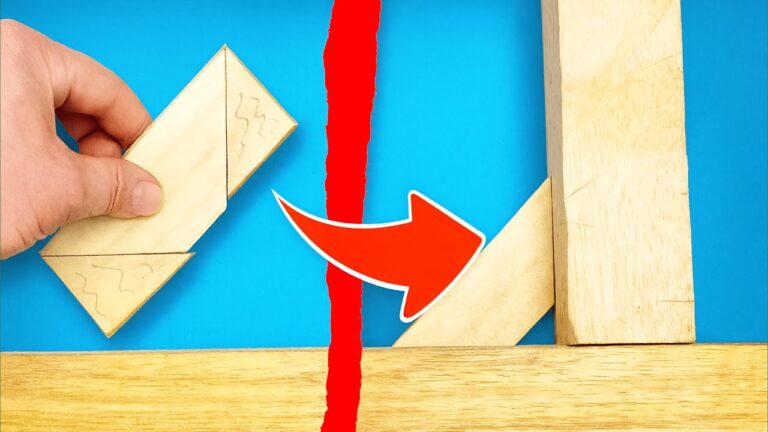 10 Profi-Tipps für den perfekten Schnitt und den Trick des jungen Zimmermanns