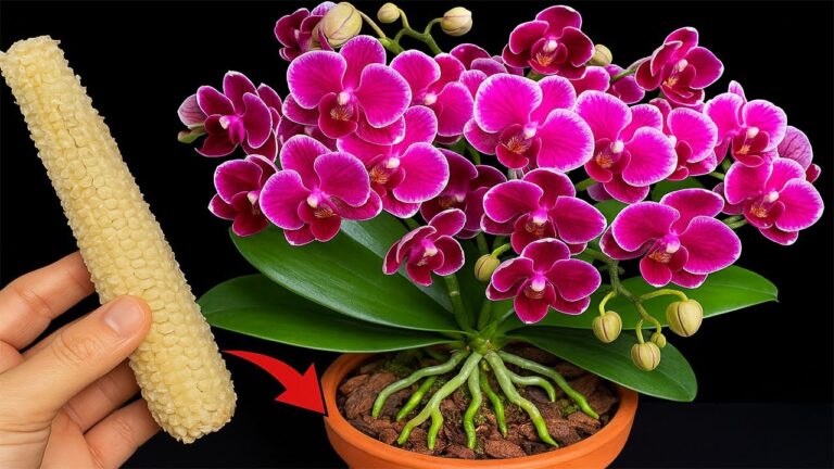 7 geniale Tipps, wie du mit Maiskolben deine Orchideen zum Blühen bringst!
