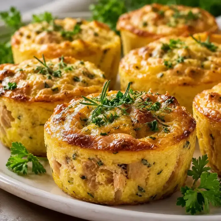 Leckere Mini-Flans mit Thunfisch: Einfach und leicht zubereitet