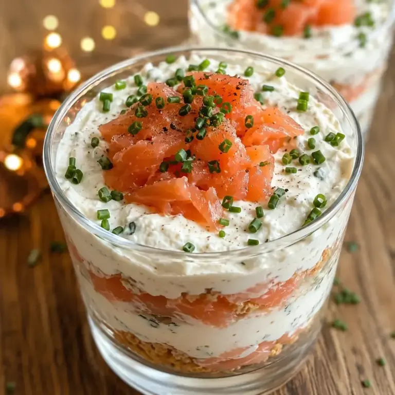 Herzhafter Tiramisu mit Räucherlachs: Ein raffinierter Appetizer