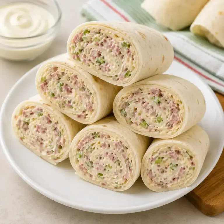 Wraps mit Schinken und Frischkäse: Der einfache und leckere Snack
