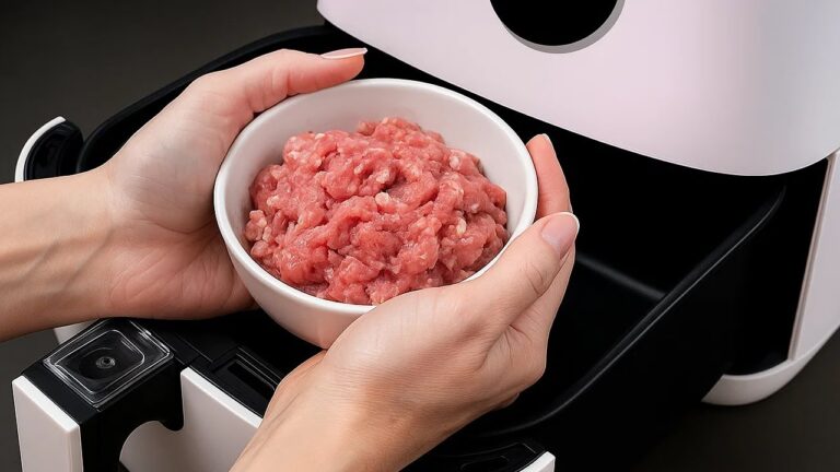 10 geniale Tipps für die perfekte Hackfleisch-Mahlzeit aus der Heißluftfritteuse!