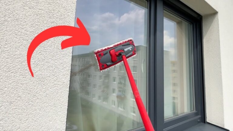 Fensterputzen war noch nie so einfach – kein Leitersteigen mehr