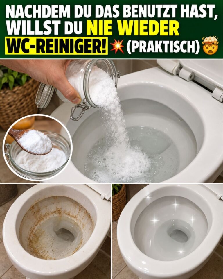 Nachdem du DAS benutzt hast, willst du NIE WIEDER WC-Reiniger! 💥 (PRAKTISCH) 🤯