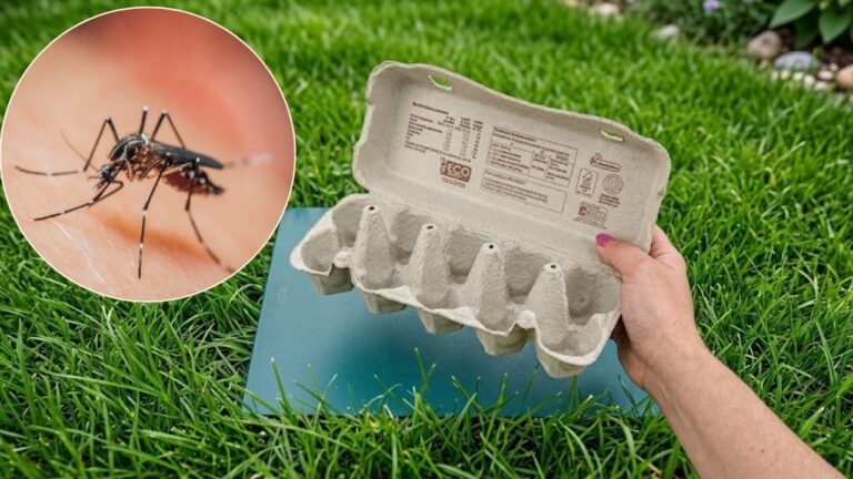 Verbrenne das, statt teure Mittel zu kaufen. Mücken verschwinden aus dem Garten