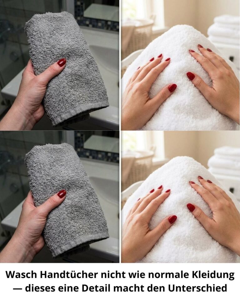 Wasch Handtücher nicht wie normale Kleidung — dieses eine Detail macht den Unterschied