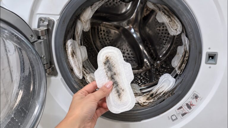 Put a Pad in the Washing Machine Drum and Watch Years of Hidden Dirt Disappear…