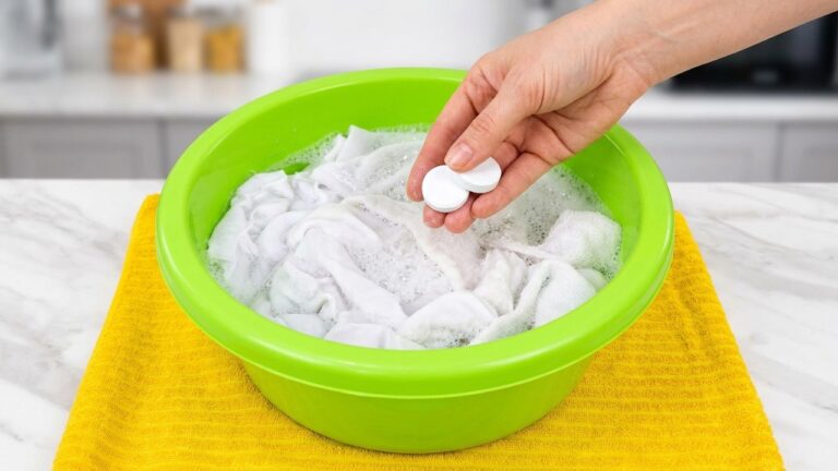 $1 Homemade Whitener: Pour THIS on Your Laundry and Watch the Dirt Disappear