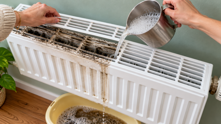 Heizen im Herbst: der Handgriff für einen Heizkörper, der die Wärme besser verteilt