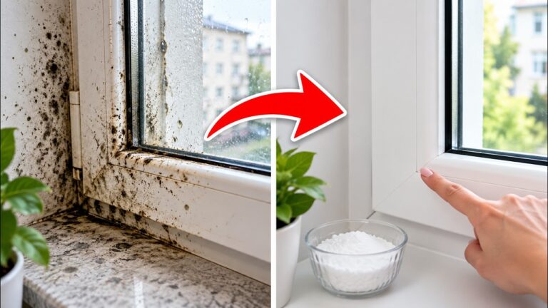 Lege DAS im Oktober auf deine Fensterbänke. Es nimmt Feuchtigkeit auf und BEKÄMPFT Schimmel